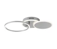 Lampy sufitowe - Leuchten Direkt 14116-55 - LED Plafon LED/25,5W/230V matowy chrom - miniaturka - grafika 1