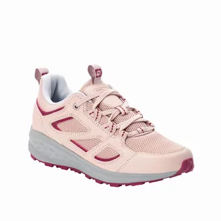 Buty trekkingowe damskie - Buty damskie na wędrówki Jack Wolfskin VOJO 3 VENT LOW W rose smoke - 40 - grafika 1