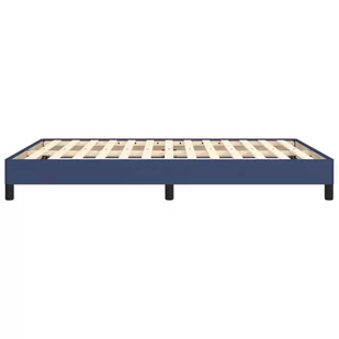 Lumarko Rama łóżka, niebieska, 140 x 200 cm, obita tkaniną - Łóżka - miniaturka - grafika 7