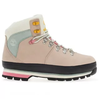 Botki damskie - Buty Timberland Euro Hiker TB0A5QTNDR1 - różowe - grafika 1