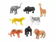 Figurki dla dzieci - Figurki Zwierzęta Safari - 8 szt. - miniaturka - grafika 1