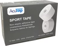 Apteczki i materiały opatrunkowe - Zestaw taśm do tapingu sportowego - sztywne tapy 3,8 cm - mocny klej, duża przyczepność, wodoodporne właściwości (AcuTop Sport Tape 3,8 Set) - miniaturka - grafika 1