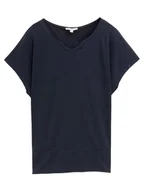 Koszulki i topy damskie - Tom Tailor Koszulka w kolorze granatowym - miniaturka - grafika 1