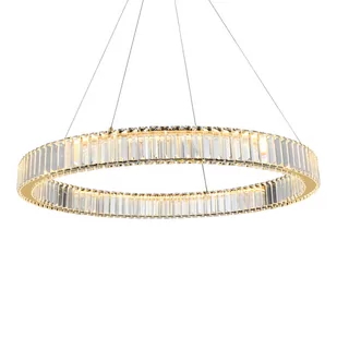 Pierścieniowa lampa wisząca SPARK AZ5790 Azzardo LED 72W 3000K złota - Lampy sufitowe - miniaturka - grafika 1