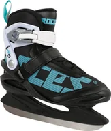 Łyżwy - Roces Łyżwy damskie ICY 5 czarno-biało-błękitne 450737 001 38 - miniaturka - grafika 1