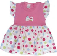 Body dla niemowląt - BODY SUKIENKA KRÓTKI RĘKAW BODOSUKIENKA Niemowlęce body bawełniane Rozm 56 - miniaturka - grafika 1