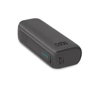Powerbanki - SBS TTBB5000MINIK NanoTube 5000mAh 10W Czarny - miniaturka - grafika 1