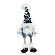 Ozdoby bożonarodzeniowe - Figurka tekstylna Skrzat siedzący 44 cm - miniaturka - grafika 1