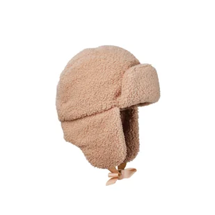 Elodie Details - Czapka Zimowa Pink Bouclé 6-12 m-cy - Kombinezony dla dzieci - miniaturka - grafika 1