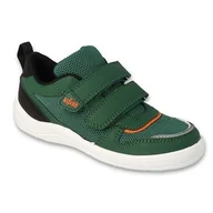 Buty dla dziewczynek - Befado obuwie dziecięce green/black 452Y007 zielone - miniaturka - grafika 1