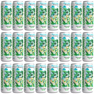 24x Woda kokosowa COCONAUT z młodego kokosa 500 ml - Woda - miniaturka - grafika 1