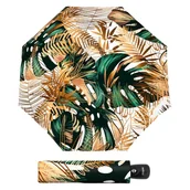 Parasole - Parasol damski Doppler Imperial Precious automatyczny składany wzór roślinny - miniaturka - grafika 1