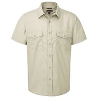 Koszulki sportowe męskie - Koszula męska Craghoppers Kiwi Short Sleeved Shirt Rozmiar: XXL / Kolor: beżowy - miniaturka - grafika 1