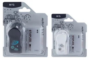 Zszywacz mini Hello Mars+ zszywki 24/6,20 kartek gł. zszywania 35mm M&G MIX - Zszywacze biurowe - miniaturka - grafika 1