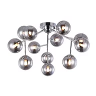 Lampy sufitowe - Maytoni Plafon LAMPA sufitowa DALLAS MOD545PL-12CH Maytoni szklana OPRAWA modernistyczna kule balls przydymione MOD545PL-12CH - miniaturka - grafika 1