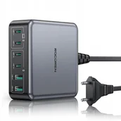 Ładowarki do telefonów - Rocoren 270W GaN - Stacja Ładowania USB-C do Laptopa, Telefonu i Tabletu - miniaturka - grafika 1