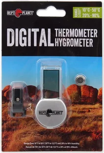REPTI PLANET RP TERMOMETR/HIGROMETR LCD 11020 - Akcesoria do terrarium - miniaturka - grafika 1