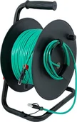Kable miedziane - Logilink Network Cable Reel Green CAT 6A S/FTP, 80 m CQ3080S - miniaturka - grafika 1