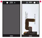 Części serwisowe do telefonów - WYŚWIETLACZ LCD SONY XZ1 Compact G8441 CZARNY - miniaturka - grafika 1
