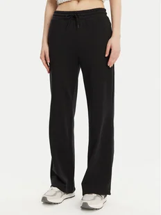 Converse Spodnie dresowe 10028418-A03 Czarny Wide Leg - Spodnie sportowe damskie - miniaturka - grafika 1