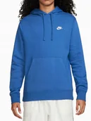 Bluzy męskie - Bluza Męska Nike Sportswear Z Kapturem Bv2654-480 Niebieska Xs - miniaturka - grafika 1
