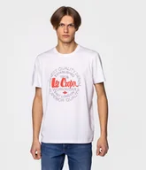 Koszulki męskie - T-shirt z nadrukiem BRAND3 3010 WHITE-M - miniaturka - grafika 1