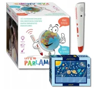 Zabawki interaktywne dla dzieci - Globus INTERAKTYWNY PARLAMONDO z penem i puzzle UKŁAD SŁONECZNY ArtGlob - miniaturka - grafika 1