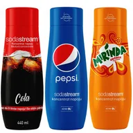 Syropy i koncentraty owocowe - Sodastream Koncentrat Cola Pepsi Mirinda - miniaturka - grafika 1