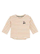 Kaftaniki dla niemowląt - Noppies Koszulka w kolorze kremowym - miniaturka - grafika 1