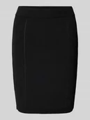 Spódnice - Spódnica mini z efektem prążkowania model ‘MALIA’ - miniaturka - grafika 1