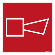 Systemy ekspozycyjne i znaki informacyjne - BA009 SYGNALIZATOR AKUSTYCZNY, KS - FOLIA PODŁOGOWA FOTOLUMINESCENCYJNA; (500X500MM) - miniaturka - grafika 1