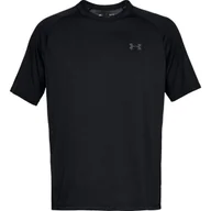 Koszulki męskie - Koszulka męska Under Armour Tech 2.0 SS Tee Black M - miniaturka - grafika 1