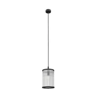 Lampy sufitowe - Sergio lampa wisząca 1xE14 czarna P0528-01F-P7AC - miniaturka - grafika 1