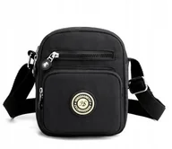 Nerki - Hengshangyat Saszetka na Ramię Czarna Róż Żte - miniaturka - grafika 1