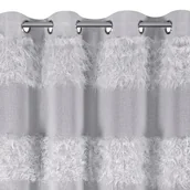 Zasłony - Zasłona EUROFIRANY Margaret 140 x 250 cm Srebrny - miniaturka - grafika 1