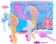 Figurki dla dzieci - Zestaw koń z akcesoriami - figurka - miniaturka - grafika 1