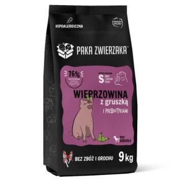 Paka Zwierzaka - Karma sucha SH Wieprzowina z gruszką 