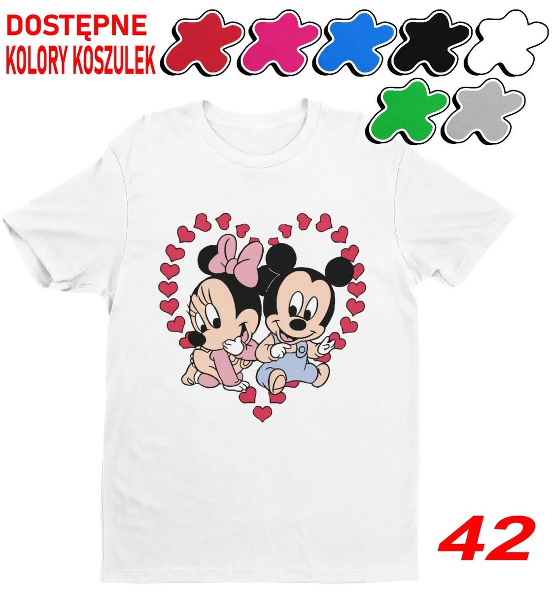 Dziecięca Koszulka Z Nadrukiem Duży Wybór -M 134-140