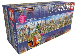 Educa Puzzle 42000 elementów, Dookoła świata - Puzzle - miniaturka - grafika 4