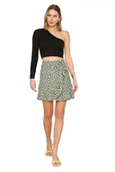 Spódnice - Trendyol Women's Schwungrad dziergana spódnica. Skirt, granatowy, średni - miniaturka - grafika 1