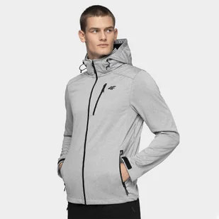 Kurtka Męska 4F Softshell Męski Szary H4Z19-SFM004-27M Szary S - Kurtki męskie - miniaturka - grafika 1