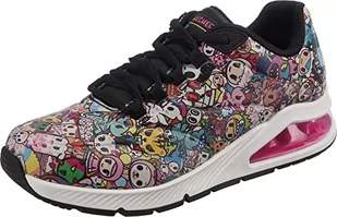 Skechers Damskie trampki UNO 2, Multi, 3 UK - Trampki damskie - miniaturka - grafika 1