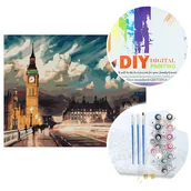 Malowanie po numerach - Malowanie po numerach W6484 Londyn - miniaturka - grafika 1