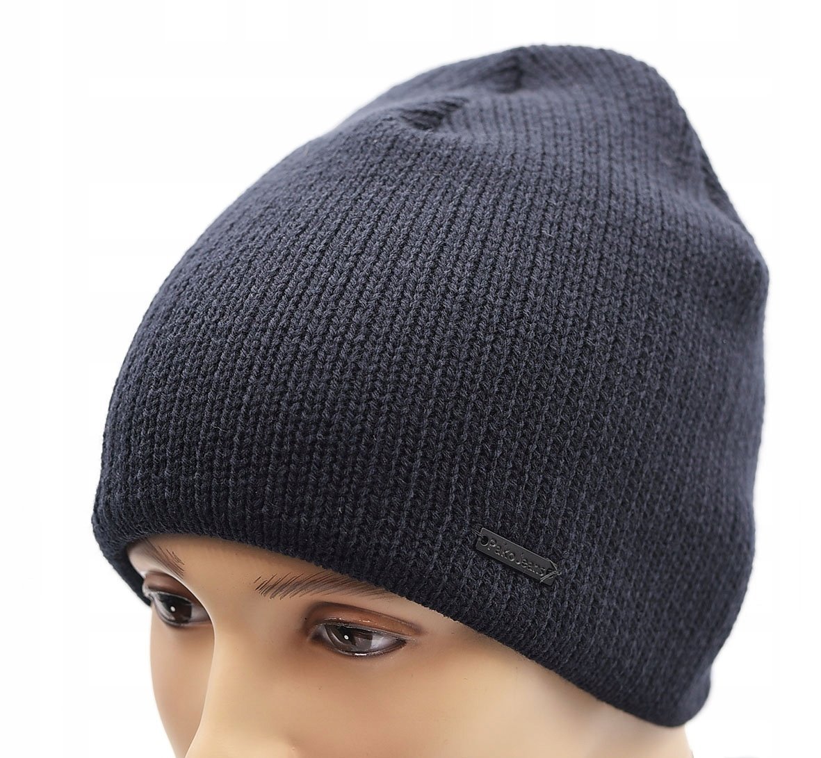 Czapka męska zimowa granat na mrozy produkt polski