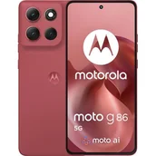 Telefony komórkowe - Motorola Moto G86 5G 8/256GB Czerwony - miniaturka - grafika 1