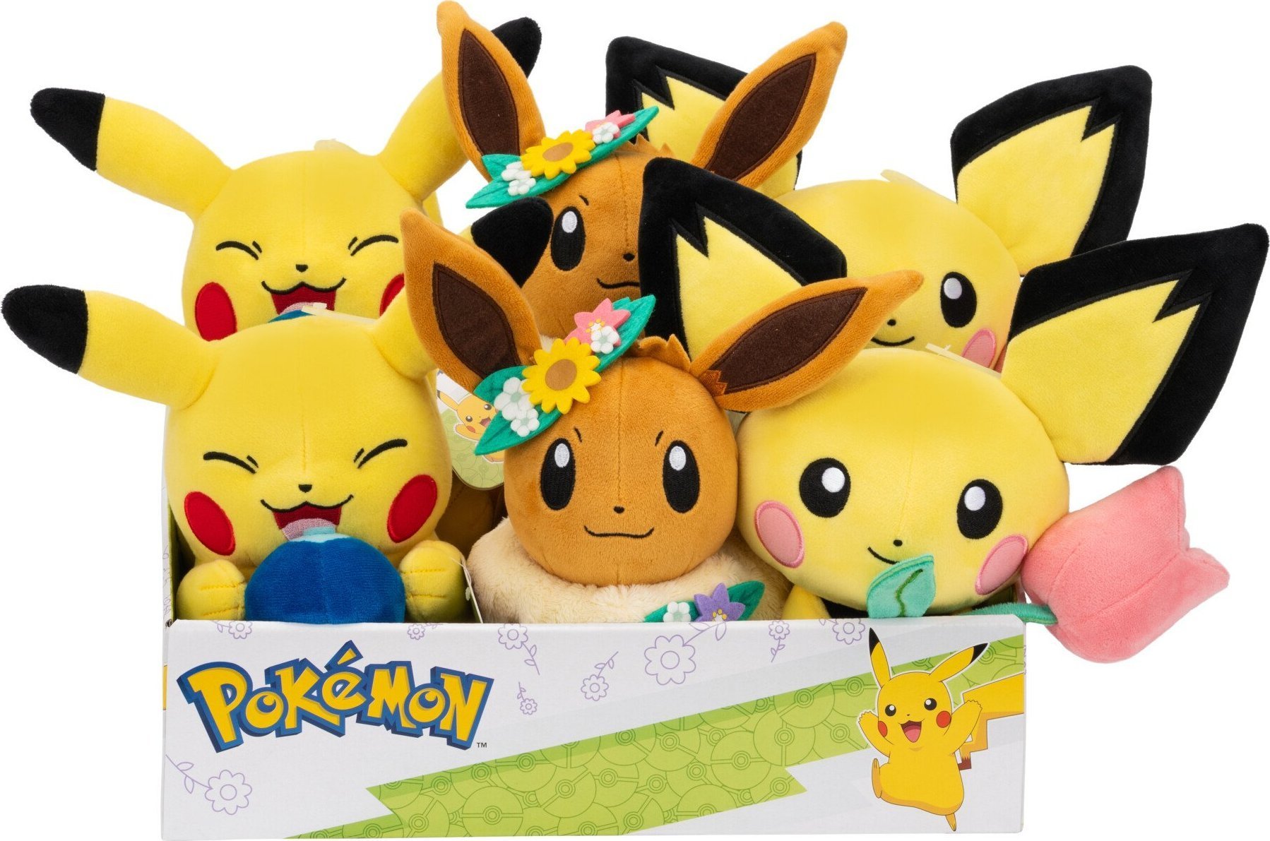 POKEMON PLUSH 20 CM SPRING ASS CDU - assorted