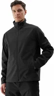 Kurtki męskie - Sofshell 4F czarny męski kurtka przejściowa windstopperr M - miniaturka - grafika 1