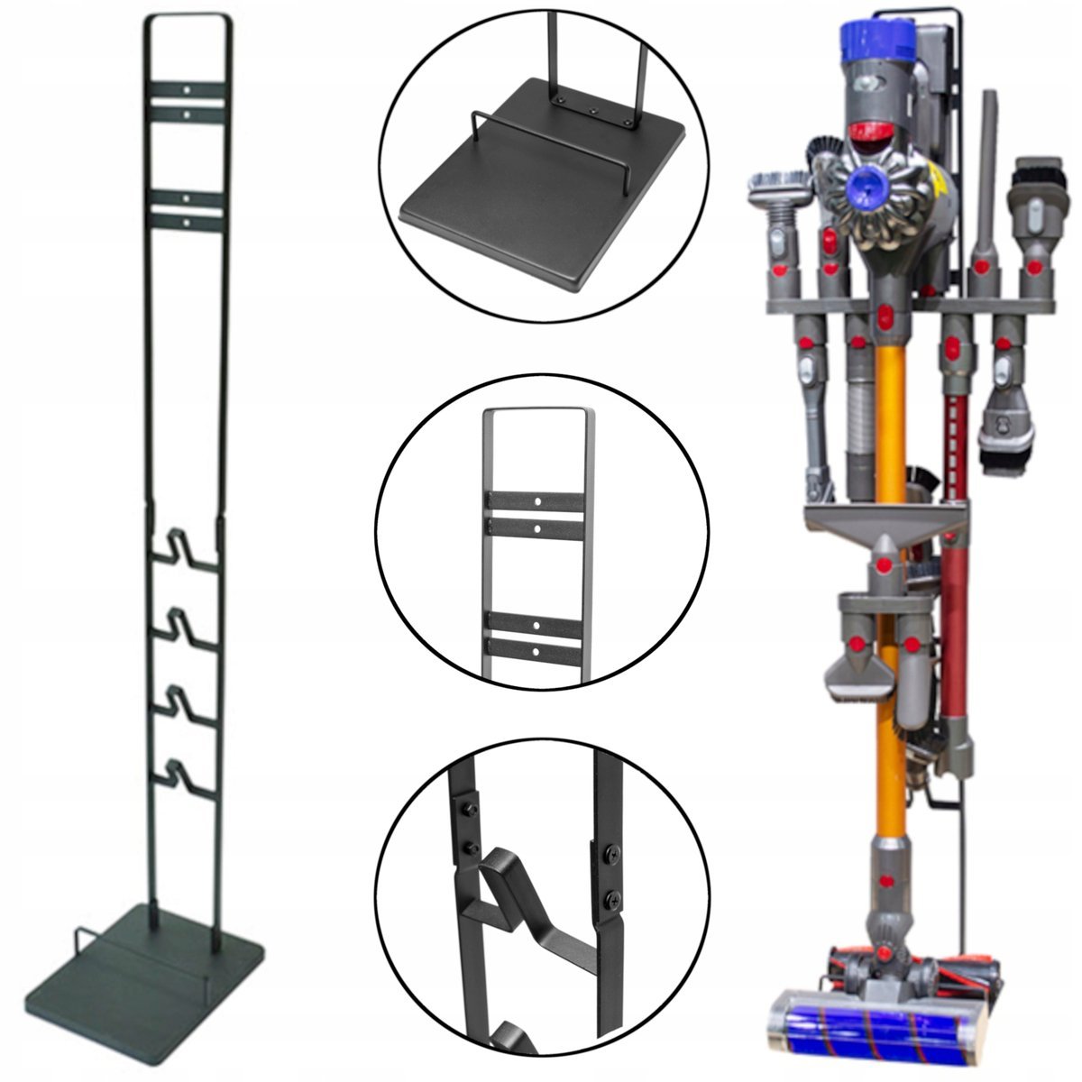 STOJAK WIESZAK STELAŻ UCHWYT ODKURZACZA DYSON DC V7 V8 V10 V11 V12 V15 GEN5