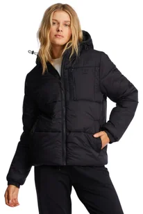 Kurtka damska Billabong Transport Fuffer 3 puchowa czarna-XS - Kurtki damskie - miniaturka - grafika 1