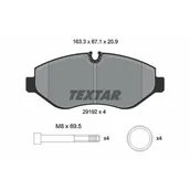 Klocki hamulcowe - Klocki hamulcowe - komplet TEXTAR 2919209 - miniaturka - grafika 1
